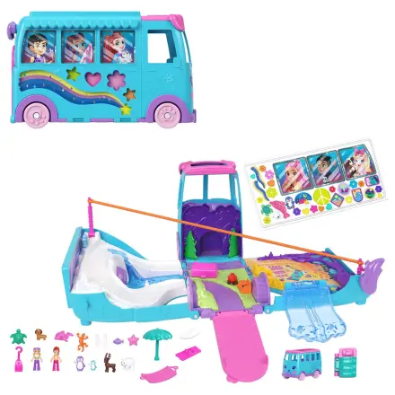Polly Pocket Animal Adventure Van set de joaca poza produsului