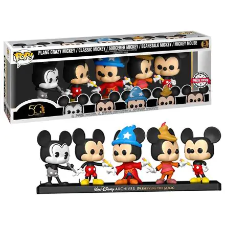 Set POP 5 figurine Disney Archives Mickey Exclusive termékfotója