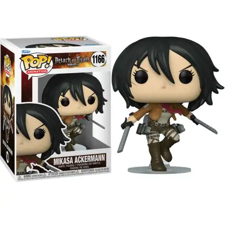 Attack on Titan POP! Animation Figurina de Vinil Mikasa Ackerman cu Săbii 9 cm termékfotója