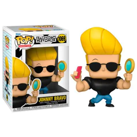Johnny Bravo POP! Animation figurina de vinil Johnny cu oglinda si pieptene 9 cm poza produsului