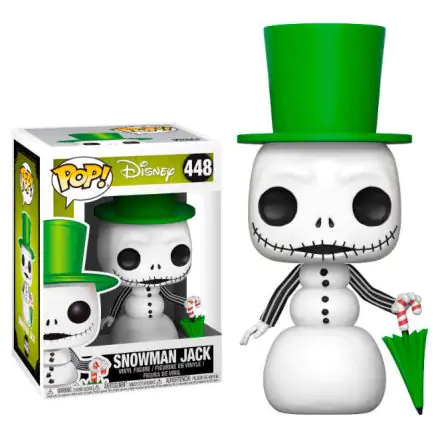 Nightmare before Christmas POP! Movies figurină vinil Om de zăpadă Jack 9 cm termékfotója