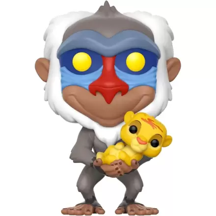 The Lion King POP! Disney Figurină Vinil Rafiki & Simba 9 cm poza produsului