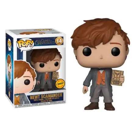 Figurină POP Fantastic Beasts 2 The Crimes of Grindelwald Newt Scamander Chase poza produsului