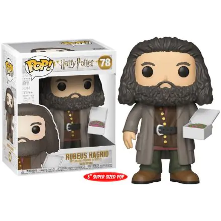 Harry Potter Super Sized POP! Movies Figurina Vinyl Hagrid cu Tort 14 cm termékfotója