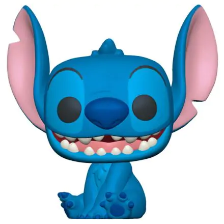 Lilo & Stitch POP! Figurina vinil Disney Zâmbitor Așezat Stitch 9 cm termékfotója