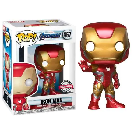 Avengers Endgame POP! Movies Figurina Vinyl Bobble-Head Iron Man 9 cm termékfotója