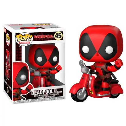 Deadpool POP! Rides Figurina Vinyl Deadpool & Scooter 9 cm termékfotója