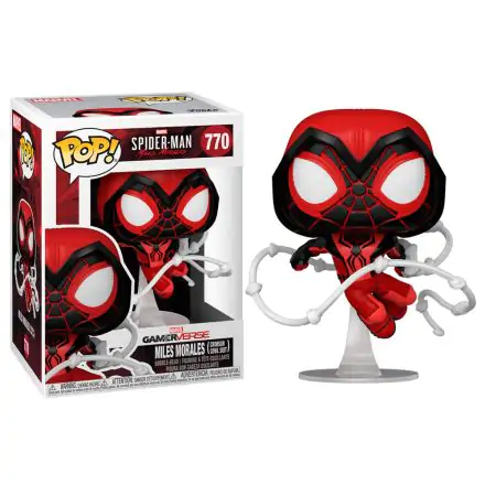 Marvel's Spider-Man POP! Games Figurina Vinyl Miles Morales Costum Roșu 9 cm termékfotója