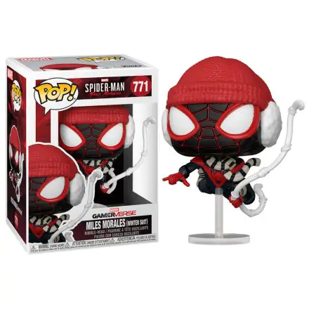 Marvel's Spider-Man POP! Games figurină de vinil Miles Morales Winter Suit 9 cm termékfotója