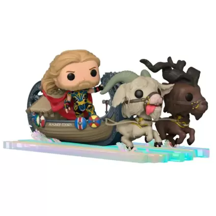 Thor: Love & Thunder POP! Rides Figurina Super Deluxe de Vinil Thor & Barcă cu Capre 13 cm termékfotója