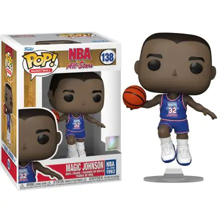 NBA Legends POP! Figurina de vinil Baschet Magic Johnson (Blue All Star Uni 1991) 9 cm termékfotója