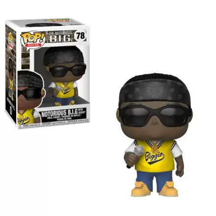 Notorious B.I.G. Figurina Vinil POP! Rocks Notorious B.I.G. (Jersey) 9 cm termékfotója