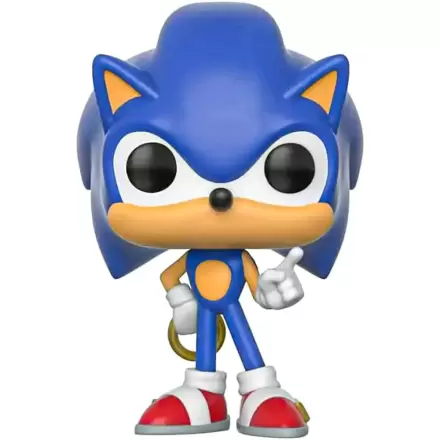 Sonic The Hedgehog POP! Games Figurina Vinyl Sonic (Inel) 9 cm termékfotója