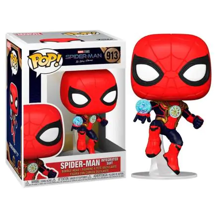 Spider-Man: No Way Home POP! Figurina Vinyl Spider-Man (Costum Integrat) 9 cm termékfotója