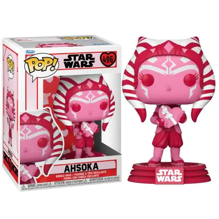 Star Wars Valentines POP! Figurina vinil Star Wars Ahsoka 9 cm termékfotója