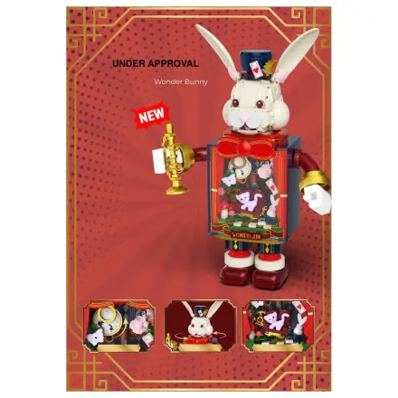 POP Series Kit de constructie Wonder Bunny 500 piese poza produsului