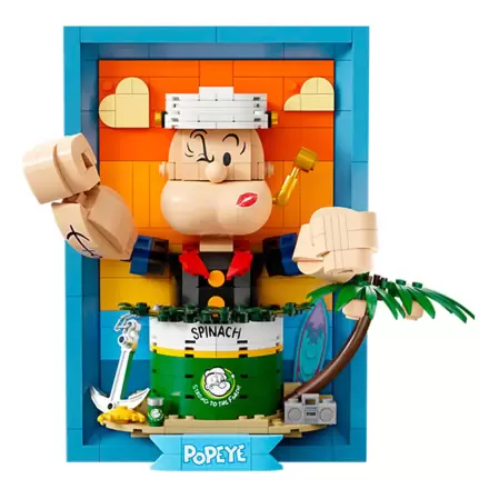 Set de construcție Popeye 416 piese poza produsului