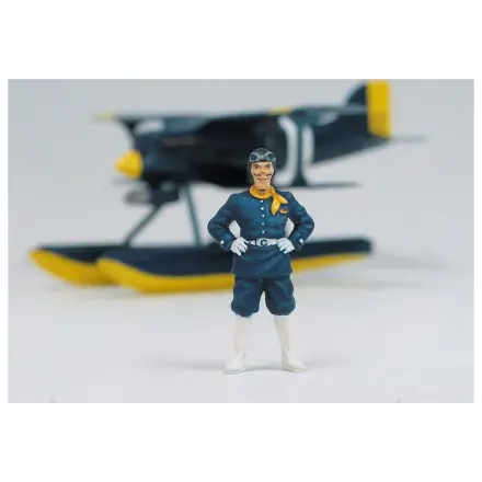 Porco Rosso set model cu figurina 1/48 Curtiss R3C-0 Seaplane & Curtis poza produsului