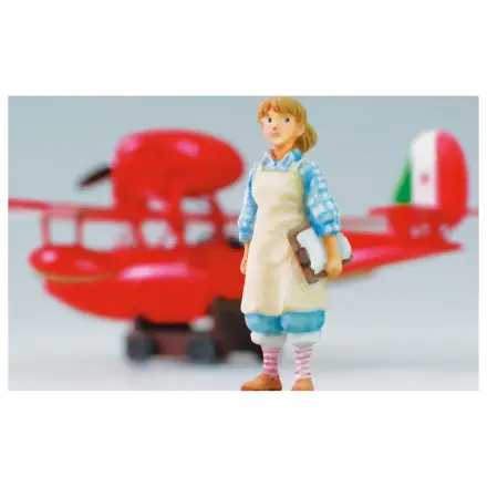 Porco Rosso model kit cu figurina 1/72 Savoia S.21F Version 2 & Fio poza produsului