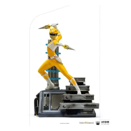 Power Rangers BDS Art Statuie la scară 1/10 Yellow Ranger 19 cm poza produsului