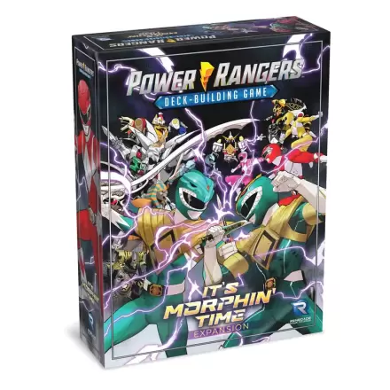 Power Rangers card game Deck-Building It's Morphin' Time Expansion Versiunea în engleză poza produsului