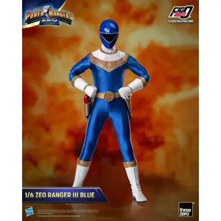 Power Rangers Zeo FigZero Figurina de acțiune 1/6 Ranger III Albastru 30 cm termékfotója