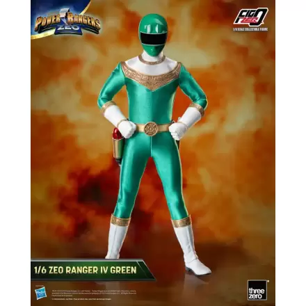 Power Rangers Zeo FigZero Figurina de Acțiune 1/6 Ranger IV Verde 30 cm termékfotója