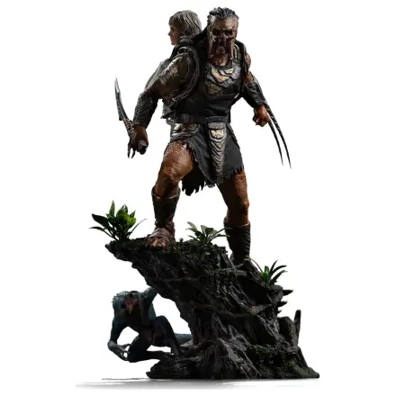 Predator: Badlands Art Scale Statuie 1/10 Predator Dek si Thia 27 cm poza produsului