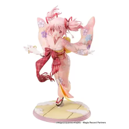 Puella Magi Madoka Magica Side Story Magia Record PVC Statueta 1/7 Madoka Kaname Kimono Ver. 22 cm poza produsului