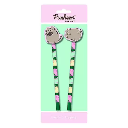 Pusheen pack 2 creioane cu radiera poza produsului