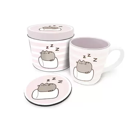 Pusheen Gift cană + suport pahar poza produsului