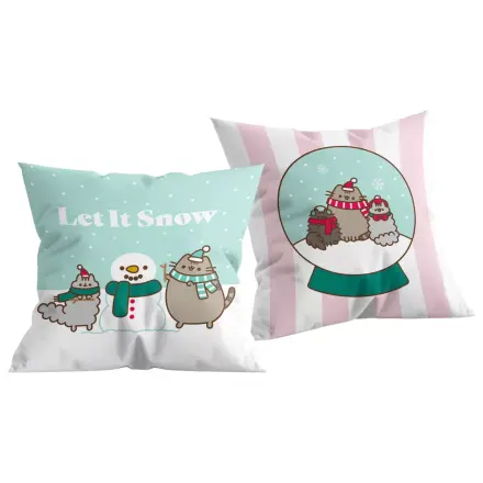 Pusheen Let It Snow perna decorativa, pernuta 40x40 cm poza produsului