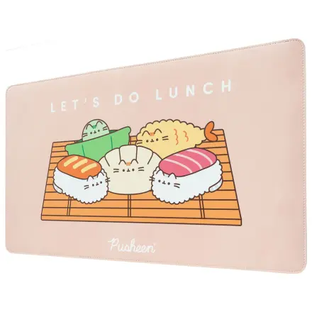 Pusheen Sushi Roll gaming desk mat poza produsului