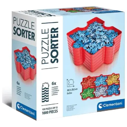 Puzzle Sorter Red 6 piese Clementoni poza produsului