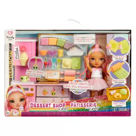 Rainbow High Little Dessert Shop cu Kandy playset și păpușă termékfotója