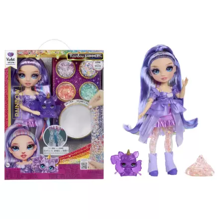 Rainbow High Rainbow Shimmers Feature Fantasy Violet păpușă poza produsului