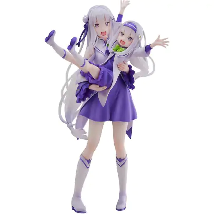 Re:Zero Starting Life in Another World statuie PVC 1/7 Emilia & Childhood Emilia 24 cm termékfotója