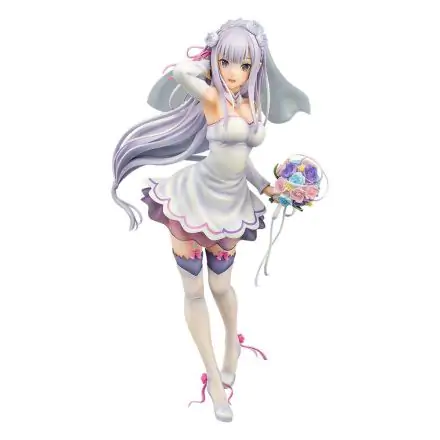 Re:ZERO -Starting Life in Another World- Statuie PVC 1/7 Emilia Wedding Ver. 25 cm termékfotója