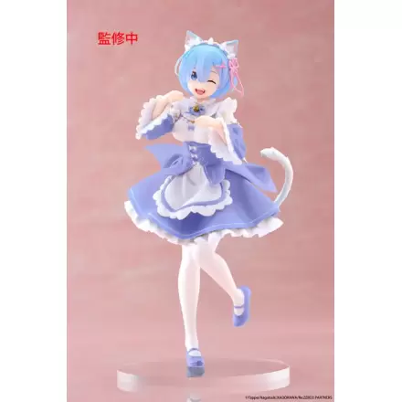 Re:Zero Starting Life in Another World Coreful PVC Statuie Rem Cat Maid Ver. Renewal 18 cm poza produsului