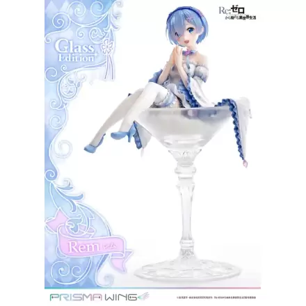 Re:Zero - Starting Life in Another World Statuie PVC Prisma Wing 1/7 Rem Ediție Glass 23 cm termékfotója