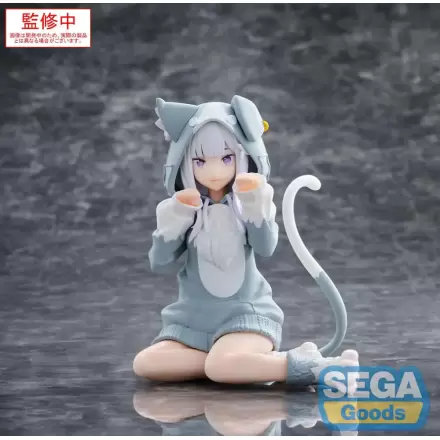 Re:Zero Starting Life in Another World Yumemirize PVC Statua Emilia Mofumofu Pack 11 cm poza produsului