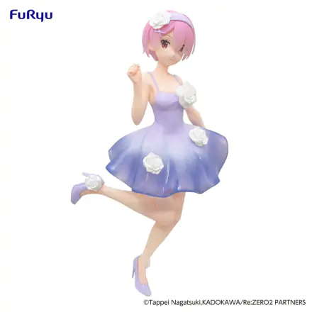 Statuie PVC Re:Zero Trio-Try-iT Bunnies Ram Flower Dress 21 cm poza produsului