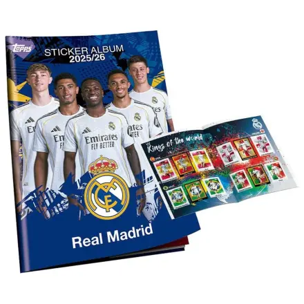Real Madrid 2025/26 Set album pentru colecția de stickere poza produsului