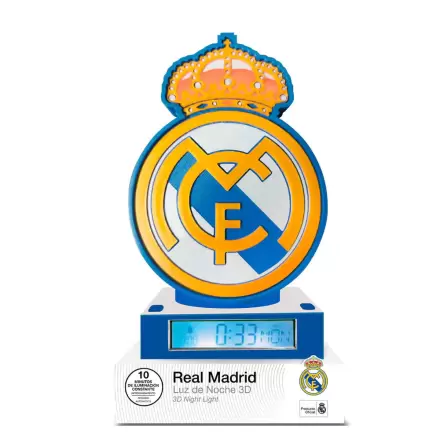 Real Madrid 3D Lampă Ceas cu Alarmă poza produsului