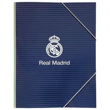 Real Madrid Blue A/4 dosar elastic poza produsului