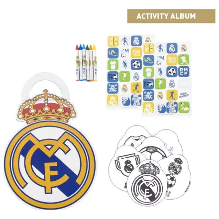 Real Madrid Crown Coloring and Activity Set (Set de colorat si activitati) poza produsului