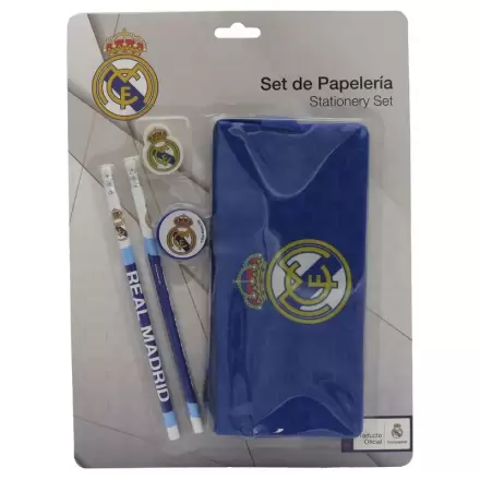 Real Madrid set de papetărie 5 piese poza produsului
