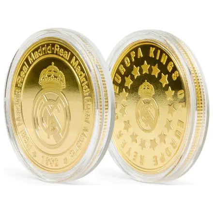 Real Madrid Kings of Europe moneda comemorativa poza produsului