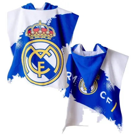 Prosoape poncho din microfibra Real Madrid poza produsului