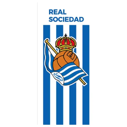 Prosop de plaja din bumbac Real Sociedad F.C. poza produsului